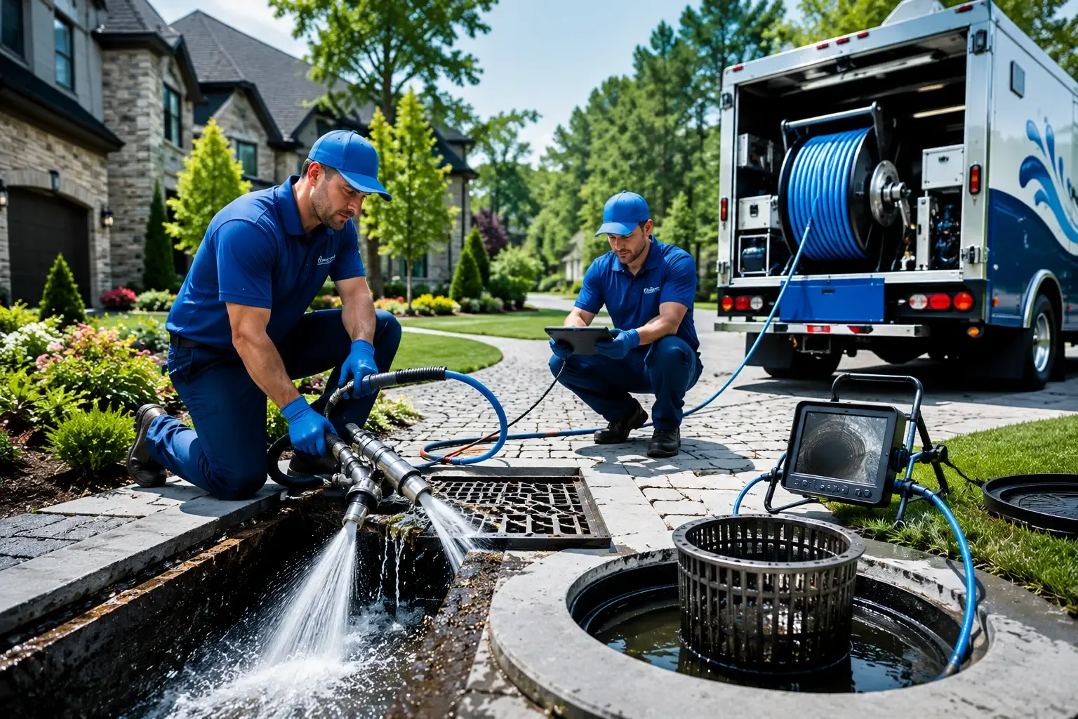 Local outdoor drain cleaning professionals in Belvue, KS